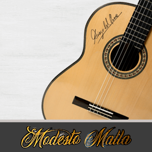 catálogo de guitarras Modesto Malla