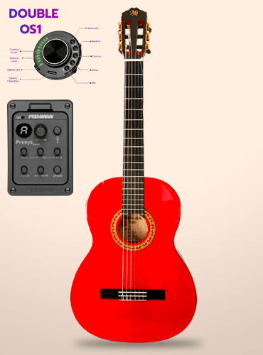 guitarra modesto malla chata