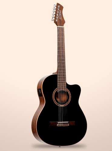 guitarra ortega rce238sn-bkt