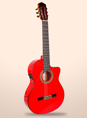 guitarra prk serie plata cutaway eq